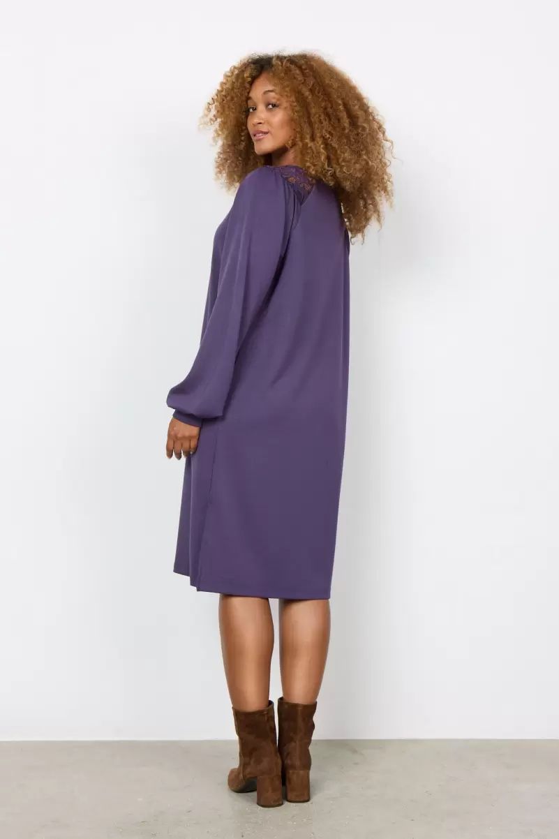 Sc-Banu 124 Kleid Violett Kleider Günstig Damen Soyaconcept - 2