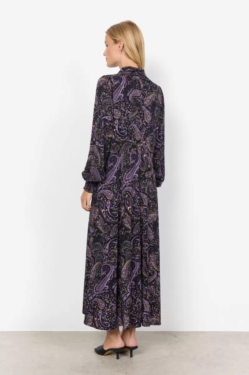 Produktstrategie Soyaconcept Damen Kleider Sc-Vica 3 Kleid Violett - 3