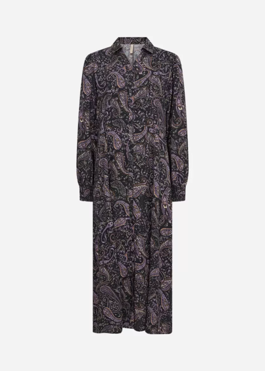 Produktstrategie Soyaconcept Damen Kleider Sc-Vica 3 Kleid Violett - 4
