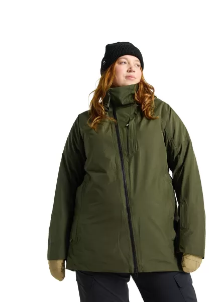 Damen Snowboardjacken Burton Pillowline Gore-Tex 2L Jacket