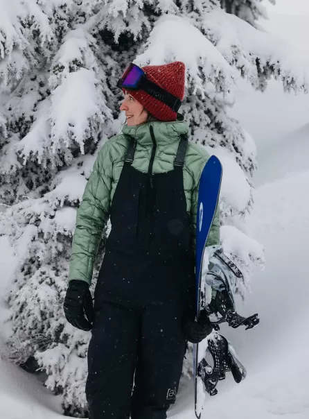 Snowboardhosen Und Latzhosen Damen Burton [Ak] Kimmy Gore-Tex 2L Bib Pants (Short)