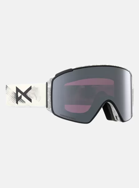 Anon M4S Goggles (Cylindrical) + Bonus Lens + Mfi® Face Mask Damen Ski- Und Snowboardbrillen Burton