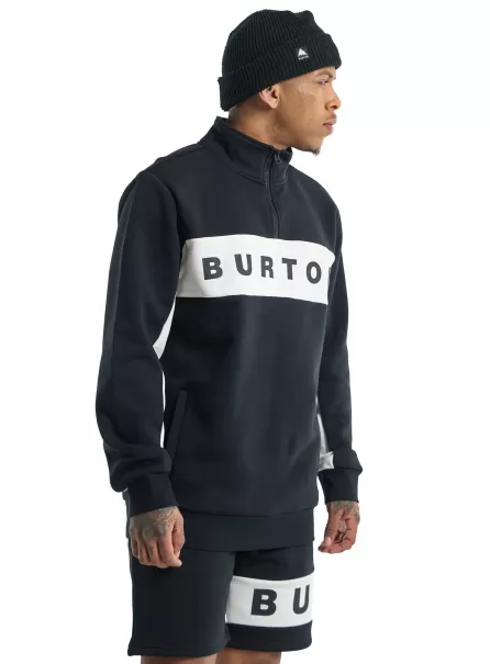 Hoodies Und Sweatshirts Herren Burton Lowball Quarter-Zip Fleece
