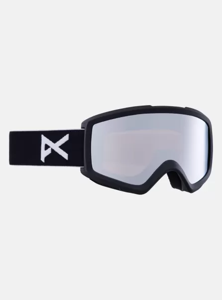 Burton Herren Ski- Und Snowboardbrillen Anon Helix 2.0 Goggles + Bonus Lens