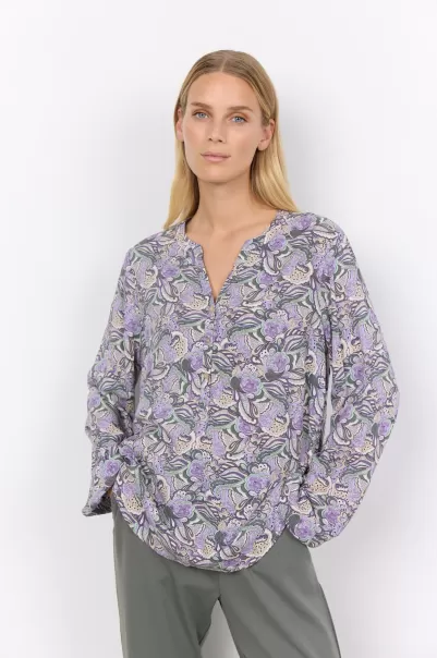 Verkaufen Sc-Adine 1 Bluse Helles Lila Soyaconcept Blusen & Hemden Damen