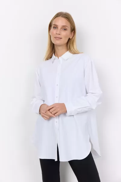 Blusen & Hemden Kaufen Damen Soyaconcept Sc-Netti 52 Hemd Weiß
