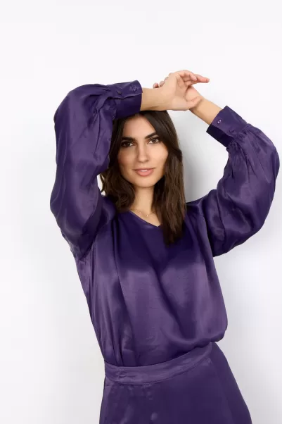 Blusen & Hemden Soyaconcept Damen Sc-Hope 6 Bluse Violett Zuverlässigkeit