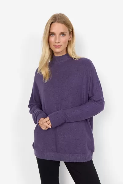 Soyaconcept Wesentlich Sc-Biara 29 Pullover Violett Blusen & Hemden Damen
