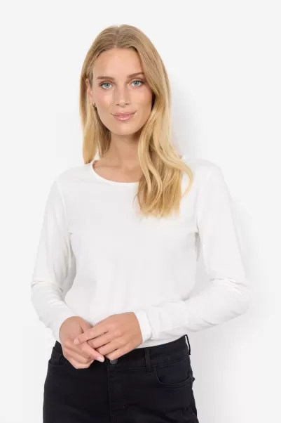 Produkt Damen Sc-Pylle 2 T-Shirt Wollweiß Soyaconcept Blusen & Hemden