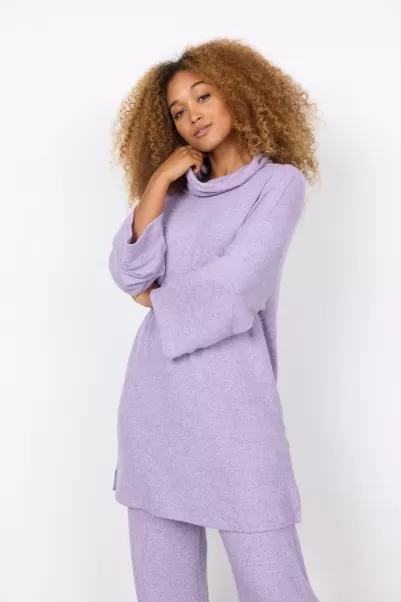 Soyaconcept Damen Sc-Biara 112 Pullover Violett Vertrieb Blusen & Hemden