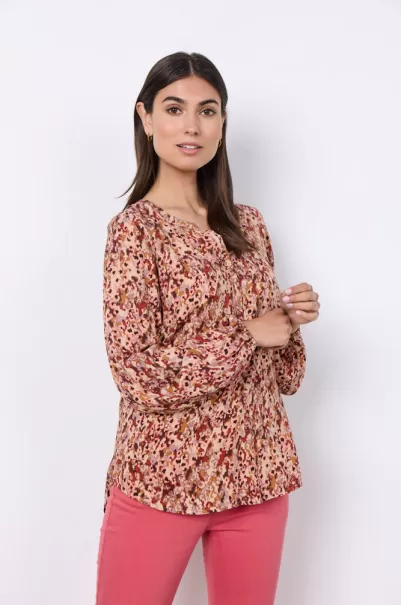 Blusen & Hemden Promotion Damen Soyaconcept Sc-Minea 2 Bluse Pink