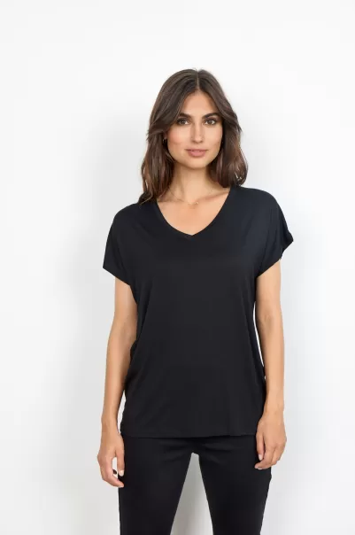 Sc-Marica 32 T-Shirt Schwarz Damen T-Shirts & Tops Soyaconcept Verbraucher