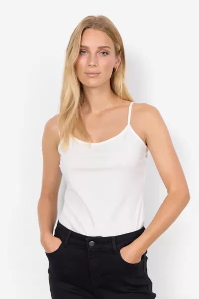 Flexibilität T-Shirts & Tops Soyaconcept Sc-Pylle 9 Top Wollweiß Damen