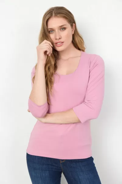 Sc-Pylle 175 T-Shirt Rosa T-Shirts & Tops Damen Soyaconcept Neues Produkt