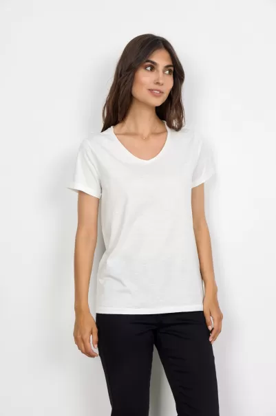 Sc-Babette 1 T-Shirt Wollweiß Soyaconcept Damen Qualität T-Shirts & Tops