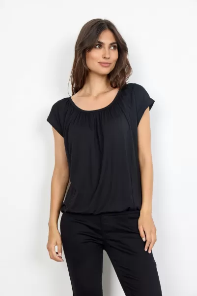 Verkaufspreis Damen Soyaconcept Sc-Marica 4 T-Shirt Schwarz T-Shirts & Tops