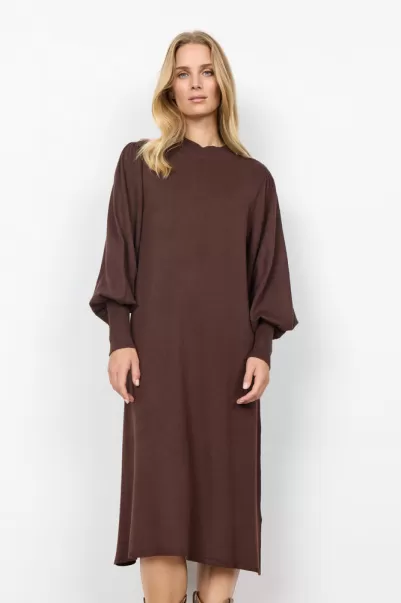 Kleider Soyaconcept Verbraucher Damen Sc-Dollie 741 Kleid Braun