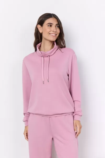 Comfy Sweat Soyaconcept Damen Sc-Banu 125 Sweatshirt Rosa Produktqualitätskontrolle