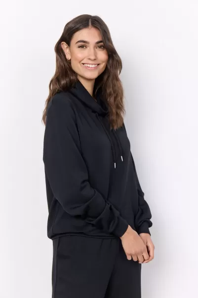 Sc-Banu 125 Sweatshirt Schwarz Kaufen Soyaconcept Comfy Sweat Damen