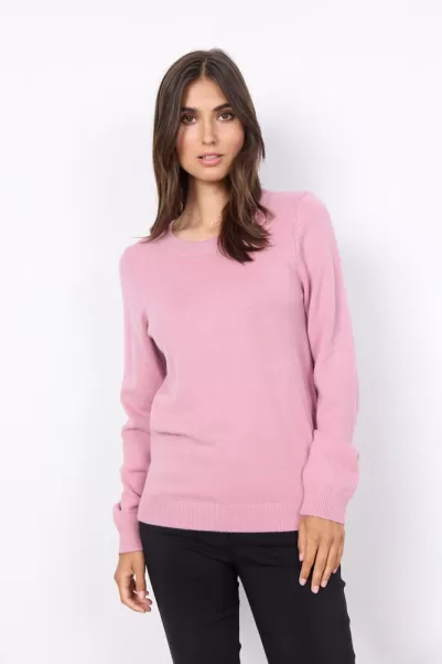 Soyaconcept Sc-Blissa 15 Pullover Rosa Strick Waren Damen Marktpreis