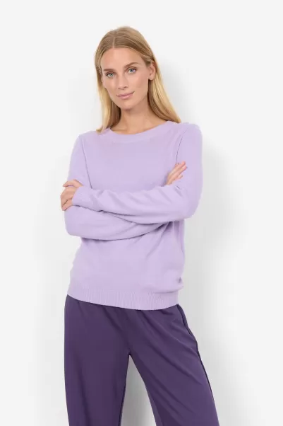 Strick Waren Rabattcode Sc-Blissa 15 Pullover Violett Damen Soyaconcept